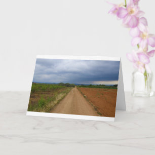Stormy Path Landscape Card