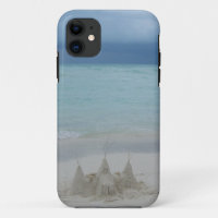 Stormy Sandcastle Beach Landscape Photo