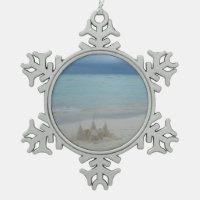 Stormy Sandcastle Beach Landscape Photo