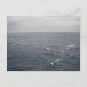 Stormy seas in the Gulf of Mexico Postcard