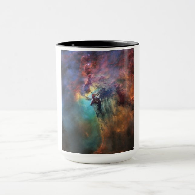 Stormy Seas of Lagoon Nebula in Sagittarius Mug (Center)