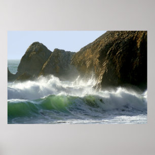 Stormy Seas Poster