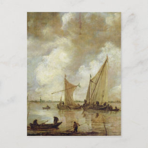 Stormy Seascape, 1655 Postcard