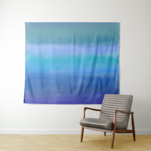 Stormy Skies Abstract Art  Tapestry