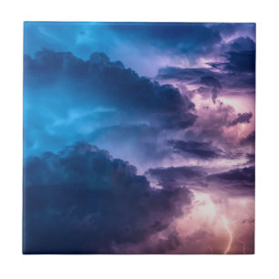 Stormy Skies Ceramic Tile