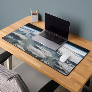 Stormy Sky Above The Amazon Desk Mat