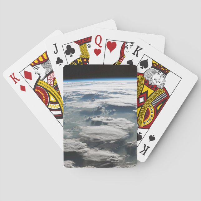 Stormy Sky Above The Amazon Playing Cards (Back)