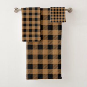 Stormy Sky Buffalo Plaid Towel Set