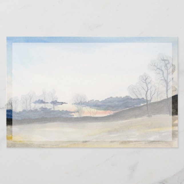 Stormy Sky Stationery (Front)