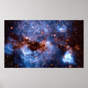 Stormy Stellar Star-Formation Intergalactic Region Poster