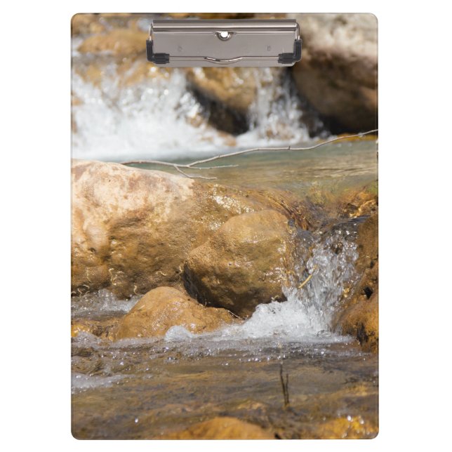 Stormy stream in spring clipboard (Front)
