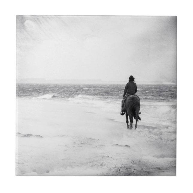 Stormy Times - Ceramic Tile (Front)