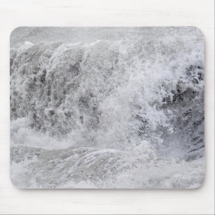 Stormy Wave Crashing Mouse Pad