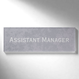 Stormy Weather Faux Marbling with Name Tag