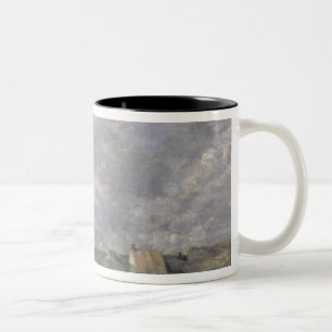 Stormy Weather, Pas de Calais, c.1870 Two-Tone Coffee Mug