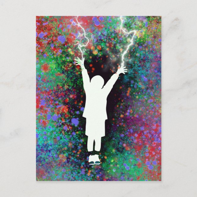 Stormy Weather Postcard (Front)