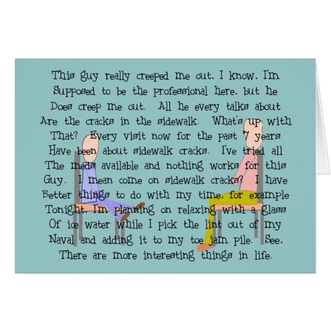 Story Art Creepy Sidewalk Crack Guy (Front Horizontal)