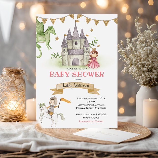 Story Book Baby Shower Invitation (Creator Uploaded)