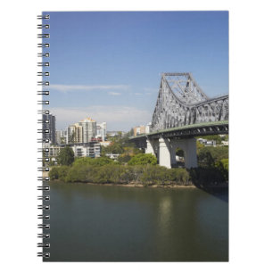 Story Bridge, Brisbane River, and Kangaroo Notebook