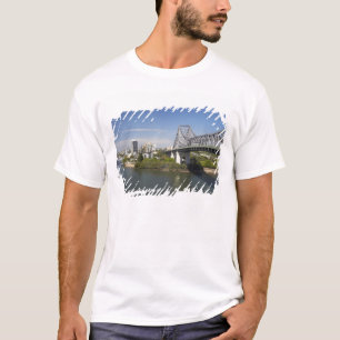 Story Bridge, Brisbane River, and Kangaroo T-Shirt