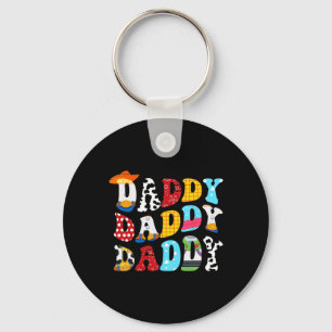Story Daddy Toy Boy Story Dad Fathers Day Tee For Key Ring