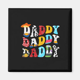 Story Daddy Toy Boy Story Dad Fathers Day Tee For Magnet