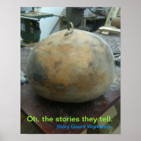 Story Gourd Poster- Whole Gourd