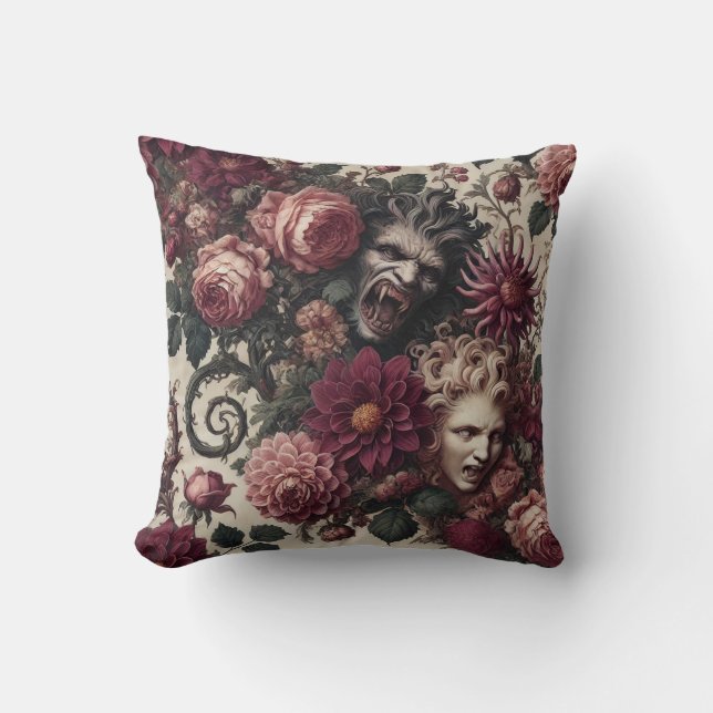 Story of Blood – Gothic Victorian Cushion (Front)