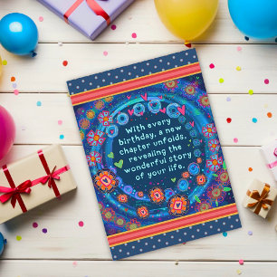 Story of Your Life Fun Birthday Inspirivity Card