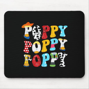 Story Poppy Toy Boy Story Dad Fathers Day Tee For Mouse Pad