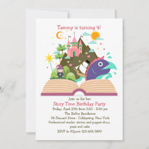 Story Time Invitation
