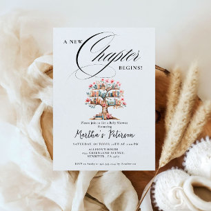 Storybook A New Chapter About toBegins Baby Shower Invitation