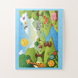 Storybook Animals Puzzle for Children