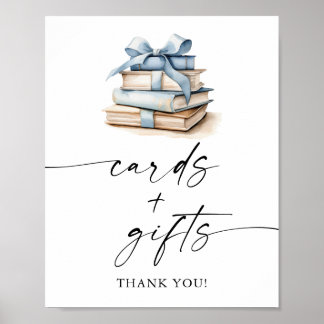 Storybook Baby Shower Cards & Gifts Sign