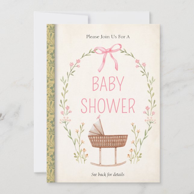 Storybook Baby Shower Invitation (Front)