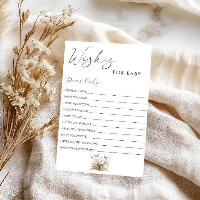 Storybook Baby Shower Wishes For baby (Creator Uploaded)