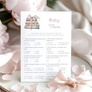 Storybook Baby Trivia New Chapter Baby Shower game