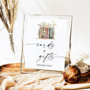 Storybook Bridal Shower Cards & Gifts Sign