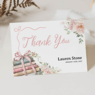 Storybook Bridal Shower  Thank You Card