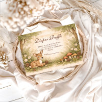 Storybook Deer Baby Diapper Raffle