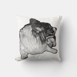 Storybook Dots: Resting Corgi Cushion