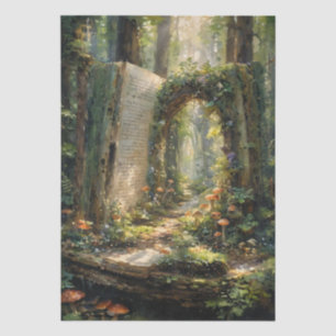 Storybook Forest Path Tissue Paper