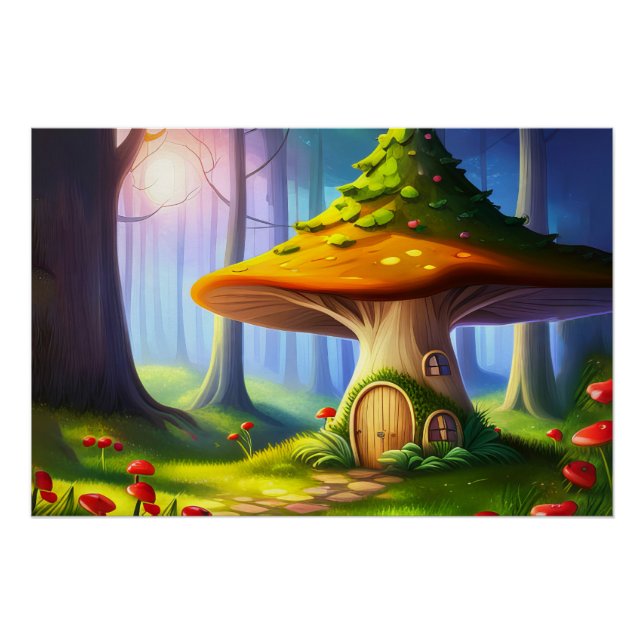 Storybook Forest Poster (Front)