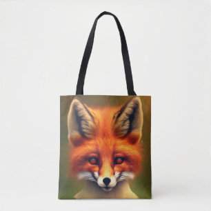 Storybook fox tote bag