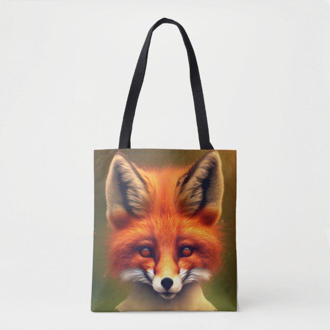 Storybook fox tote bag (Front)