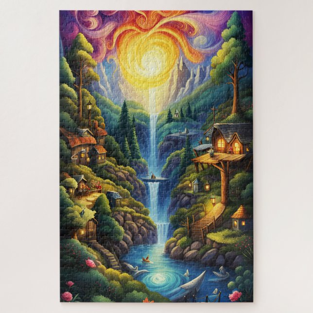 Storybook Landscape 2 Jigsaw Puzzle (Vertical)