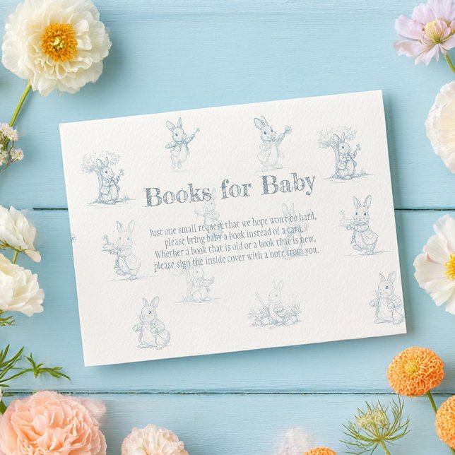 Storybook Little Bunny Peter Book for Baby Enclosure Card (Creator Uploaded)