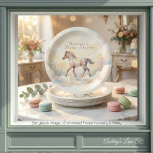 Storybook Magic Enchanted Forest  Paper Plate