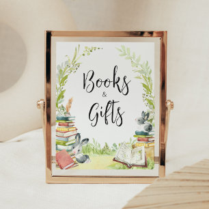 Storybook New Chapter Baby Shower Books and Gifts Poster