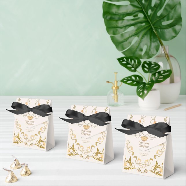 Storybook our next chapter fairytale baby shower favour box (Multiple)